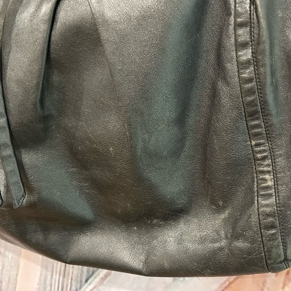 Authentic COACH Parker Hippie Black Leather Bag GUC! 13411 - Picture 5 of 13